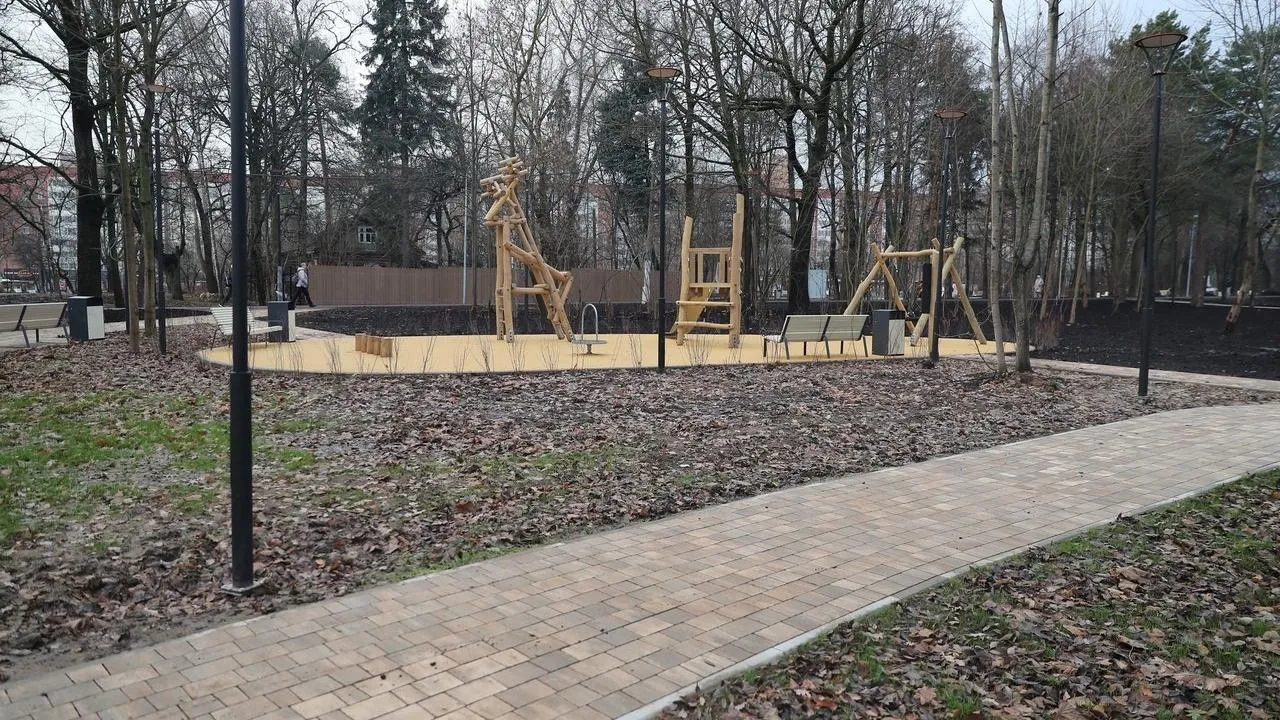 Новый сквер для жителей и гостей округа открыли в Одинцове