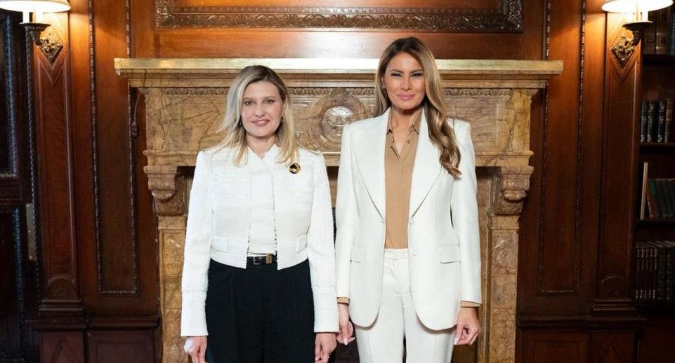 Елена Зеленская поблагодарила Меланию Трамп за письмо Путину