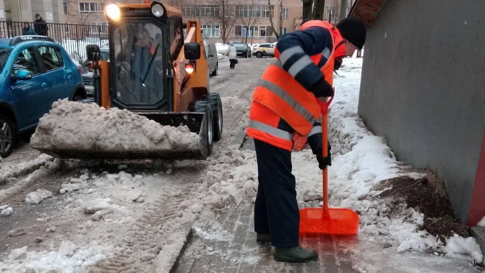 Ликвидация последствий осадков продолжается в Городском округе Пушкинский