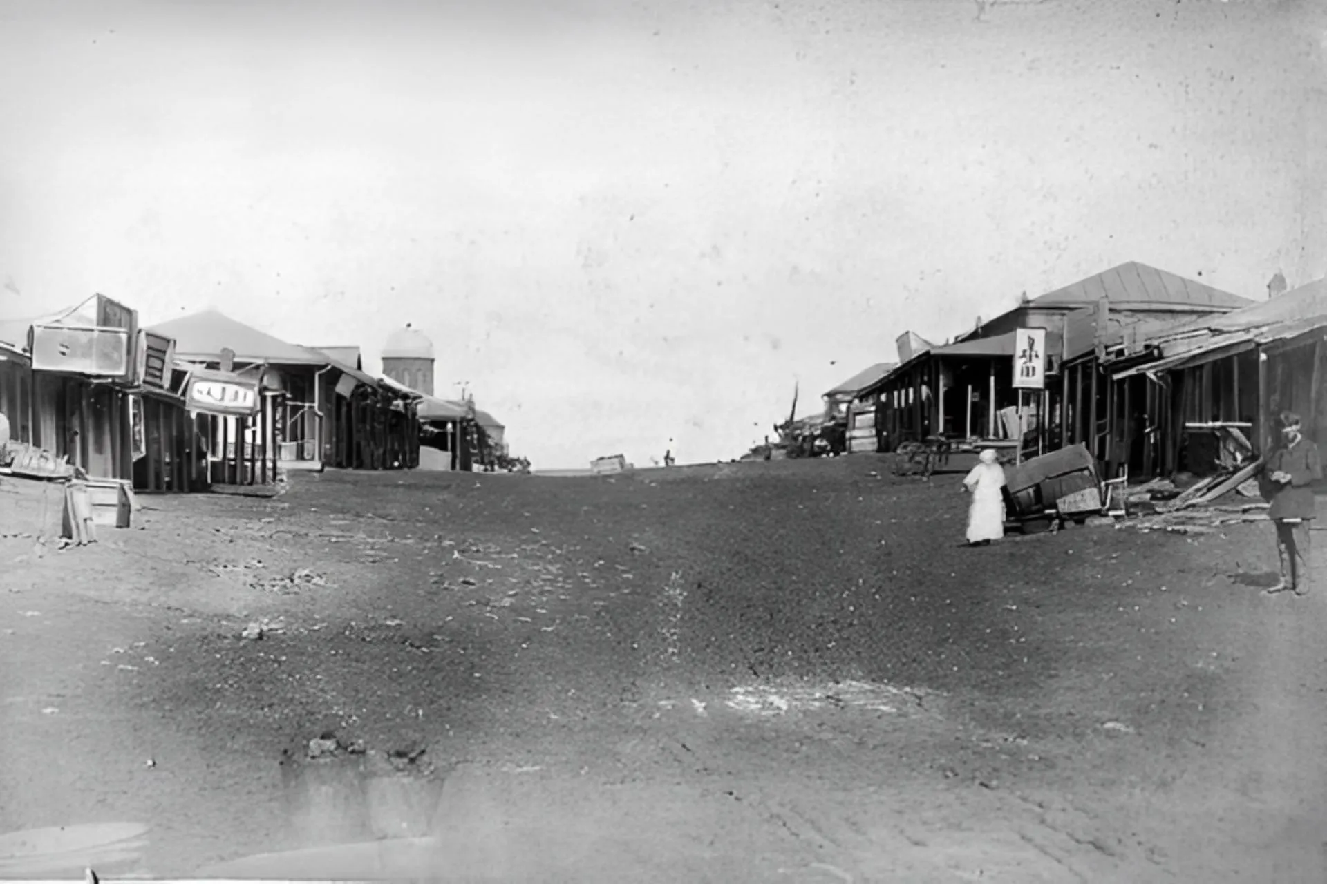Рыночная площадь Юзовки (нынешнего Донецка), 1887 год
