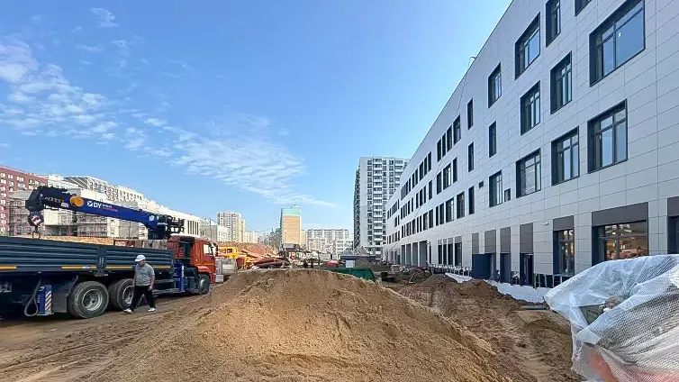 Строительство новой школы в Ленинском округе выходит на финишную прямую
