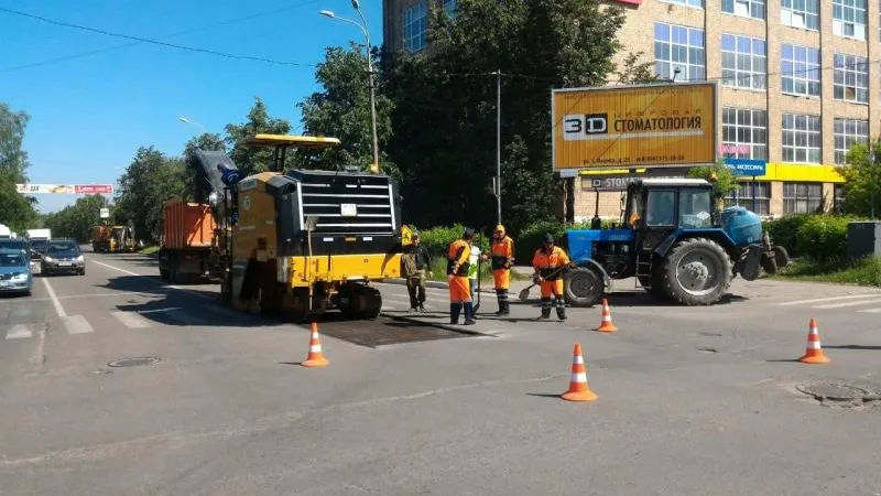 В Электростали начались работы по ремонту дорог