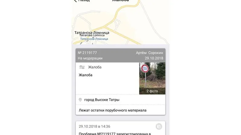 Житель Пушкино привлек портал  «Добродел» для уборки в Словакии