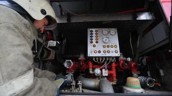 В столичном магазине произошел пожар