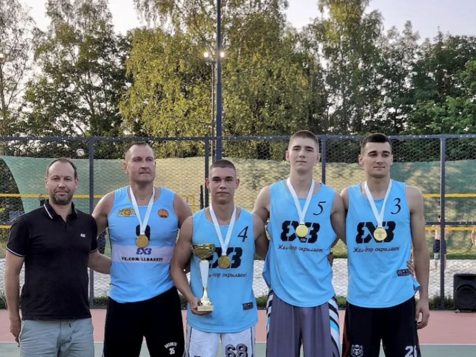 Победители турнира. Фото: пресс-служба администрации г. о. Черноголовка