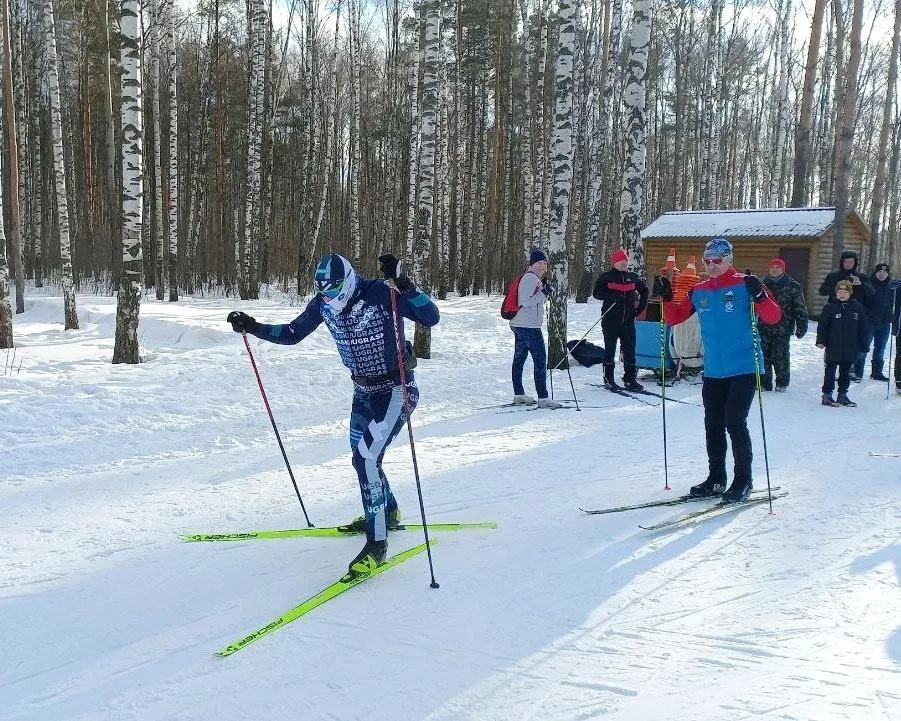 Александр Легков на трассе у Юбилейного водоема. Фото: Александр Гуляев