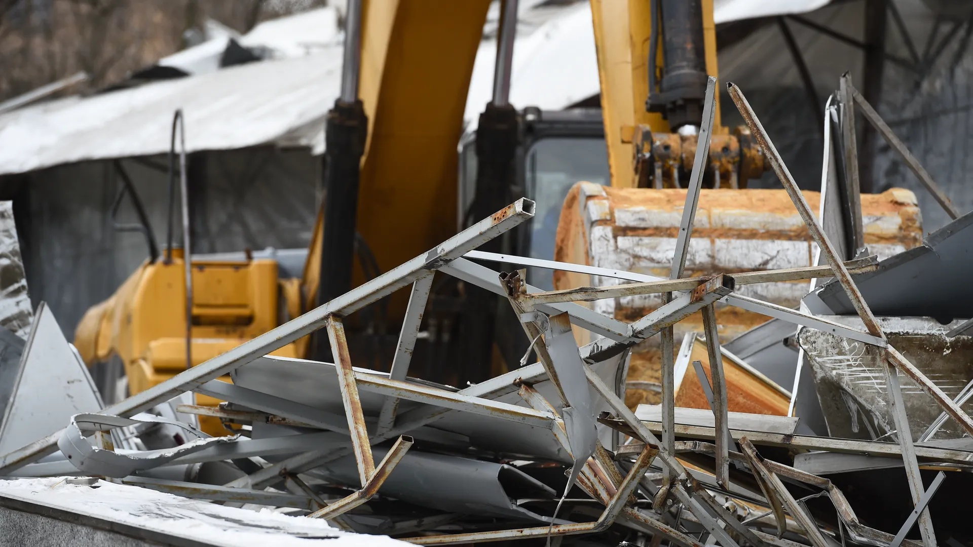 Снос кинотеатра «Соловей» в Москве