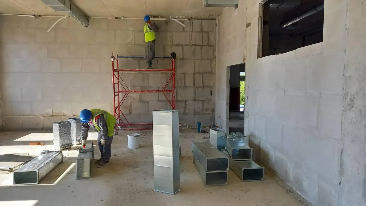 Строительство образовательного комплекса «Полет» продолжается в подмосковном Красногорске