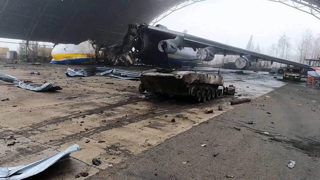 Боец Шилов: самолет «Мрия» в Гостомеле был уничтожен артиллерией ВСУ