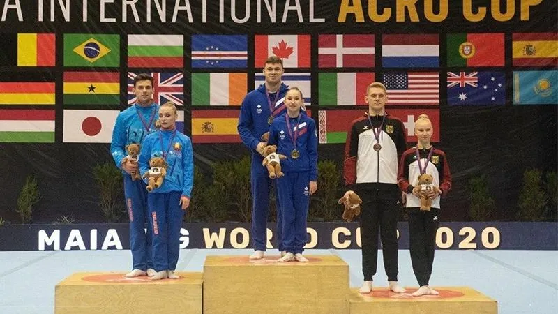 Спортивные акробаты из Одинцово выиграли этап Кубка мира
