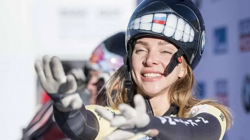 Подмосковная скелетонистка на мажорной ноте завершила сезон, выиграв чемпионат России