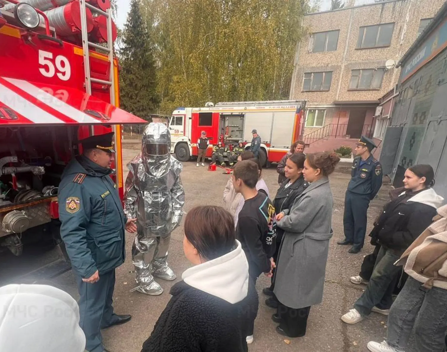 Фото: Пожарно-спасательная часть № 59 в Зарайске