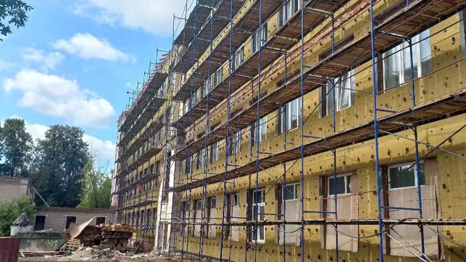 Капремонт второго корпуса школы №13. Фото: пресс-служба администрации г.о. Электросталь