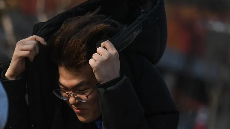 «Желтый» уровень опасности объявили в столичном регионе из-за ветра и гололедицы