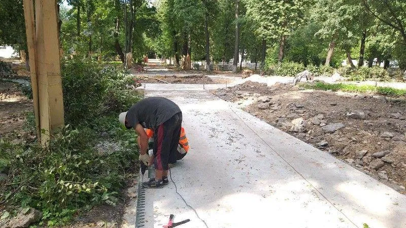 Благоустройство парка усадьбы Крафта завершено на 30% в подмосковном Королеве