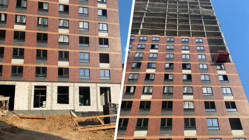 В Москве на стройке рабочий упал в шахту лифта с высоты 19 этажа