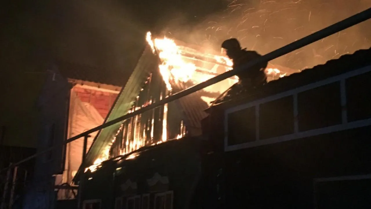 Пожар произошел в жилом доме в Богородском округе