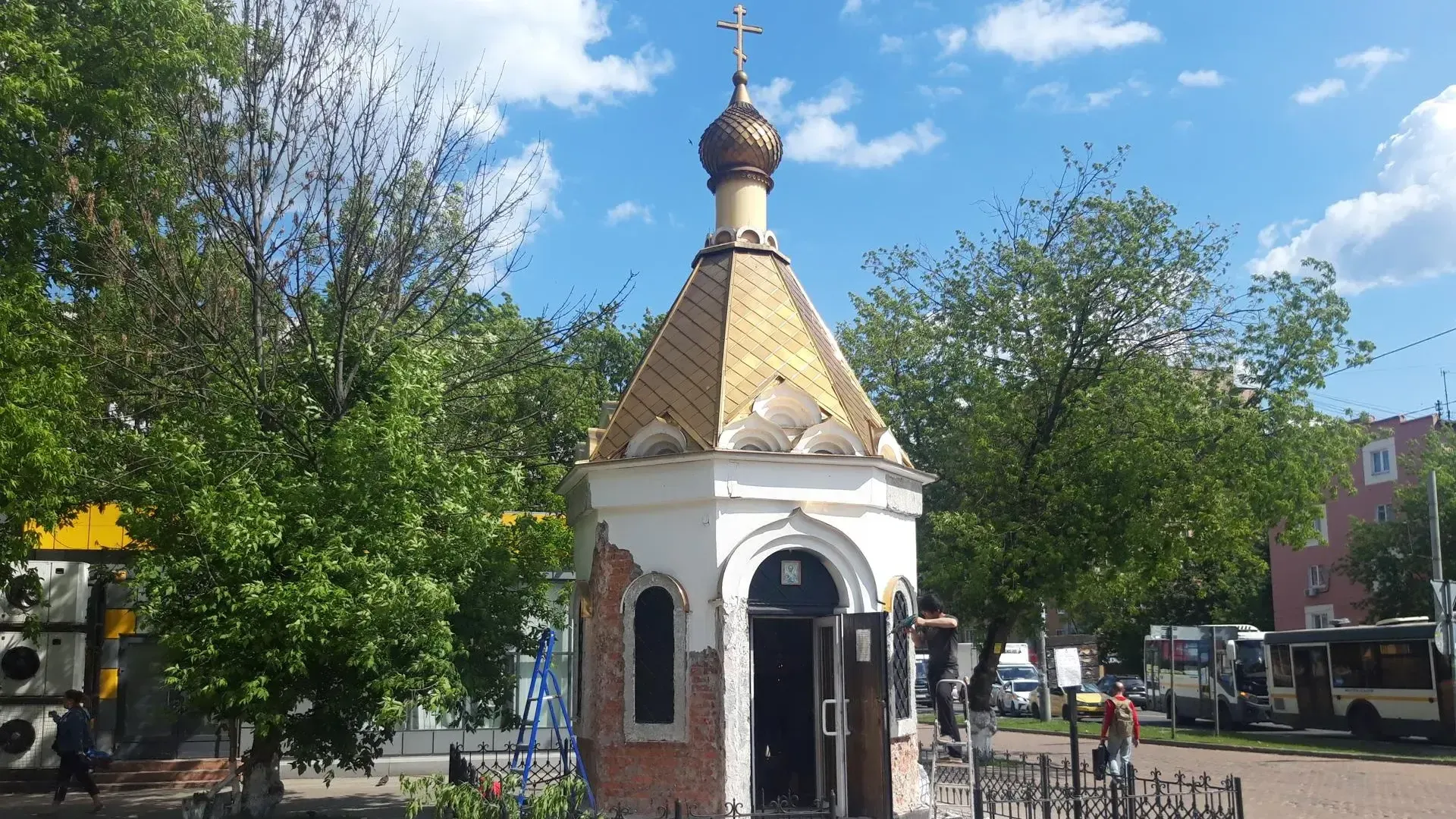 В Городском округе Пушкинский восстанавливают историческую часовню