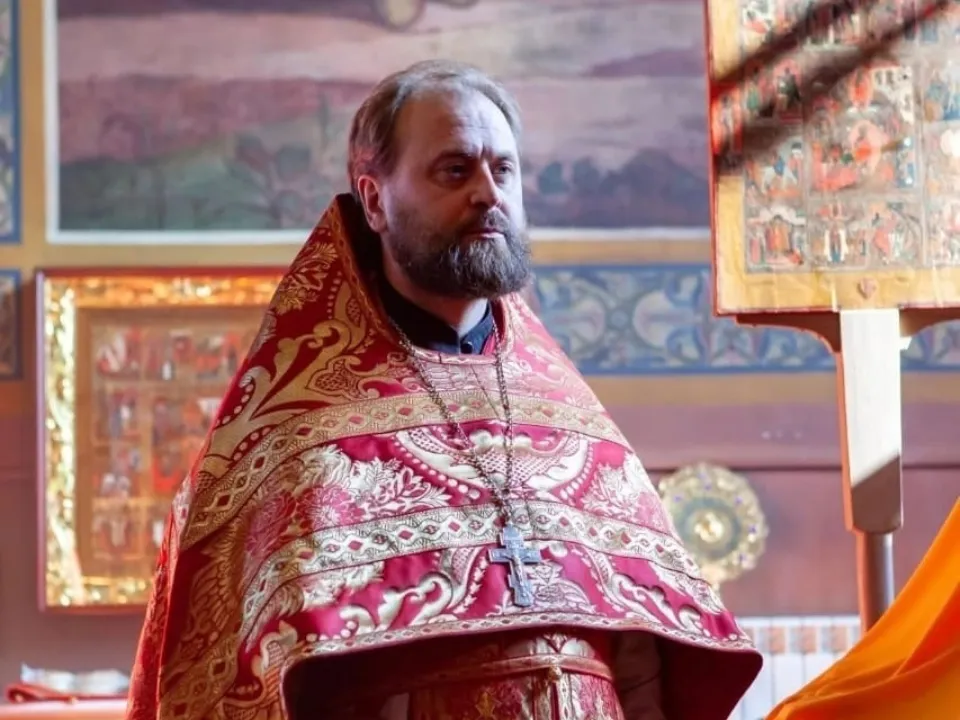 Иерей Сергий Посохин. Фото: REGIONS/Василий Тремасов