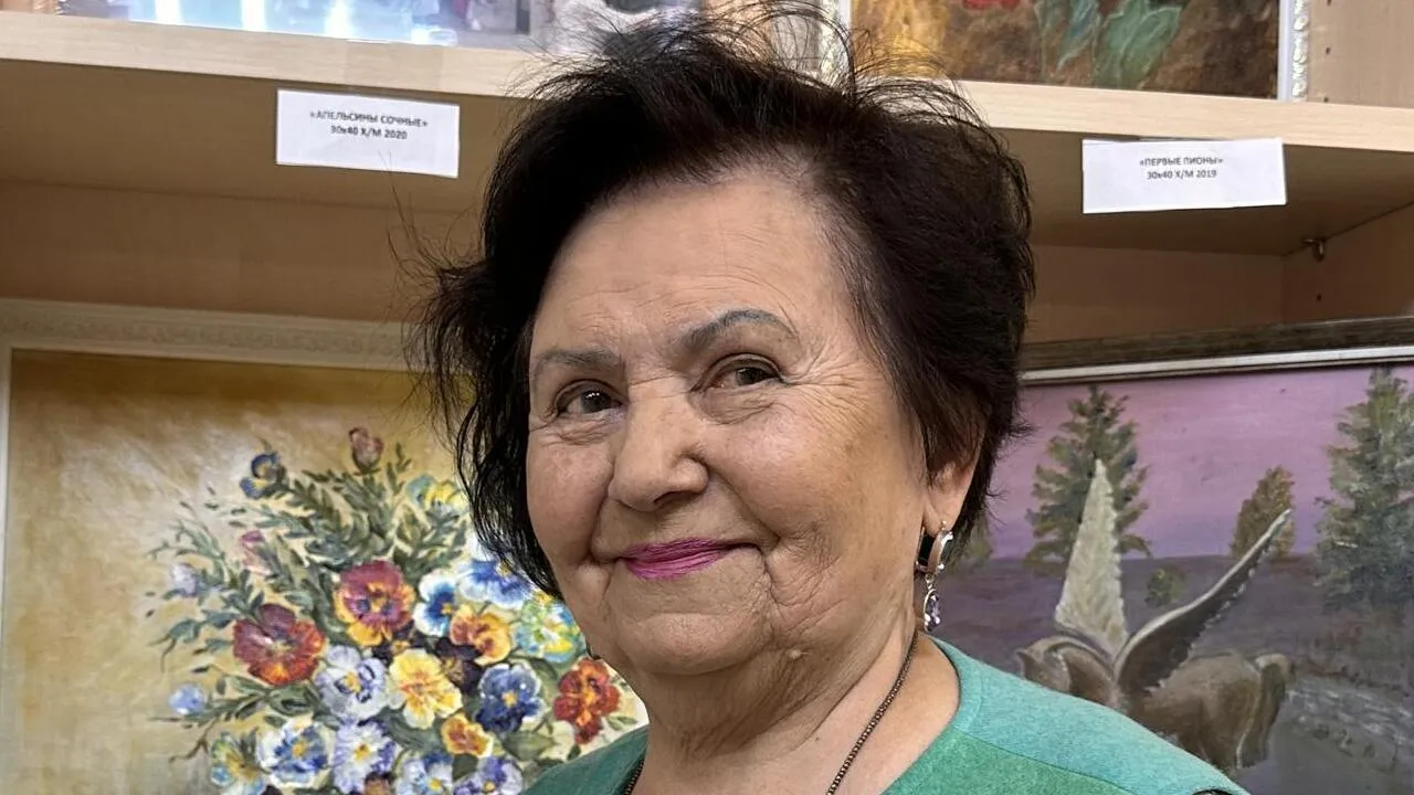 В подмосковном Одинцове проходит выставка 90-летней художницы