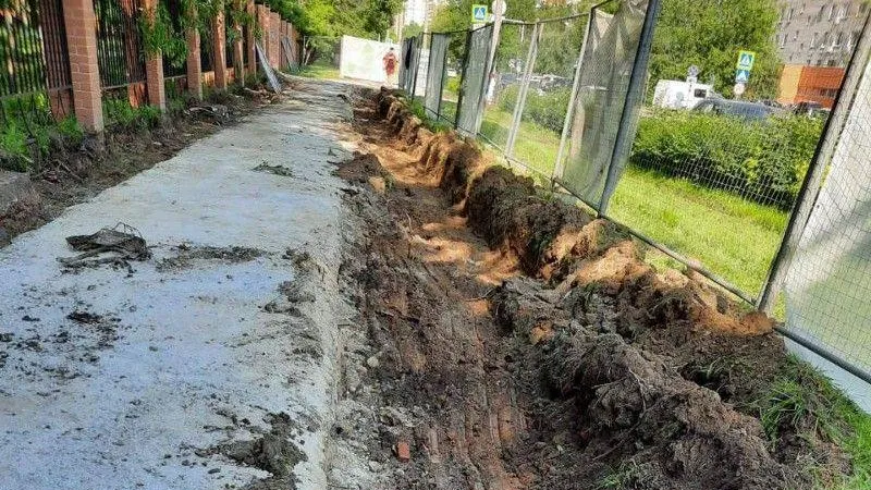 Благоустройство Юбилейного проспекта стартовало в Реутове