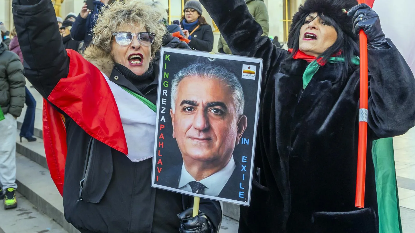 Митинг в поддержку протестов в Иране, Париж, 4 января 2026 года. IMAGO/Vincent Isore