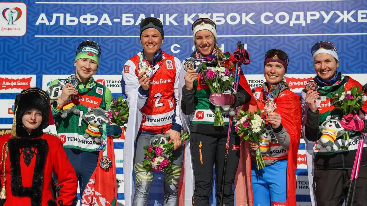 Подмосковные биатлонисты завоевали 12 наград на этапе Кубка Содружества в Сочи