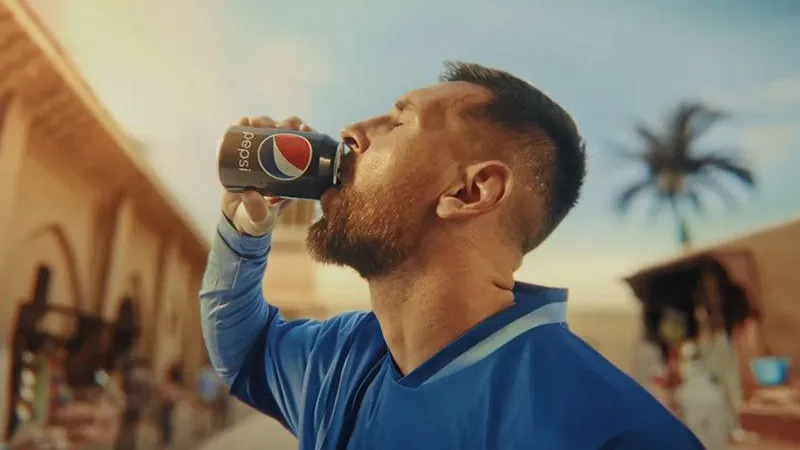 Новая реклама Pepsi с Месси, Роналдиньо и Погба погрузила болельщиков в прошлое