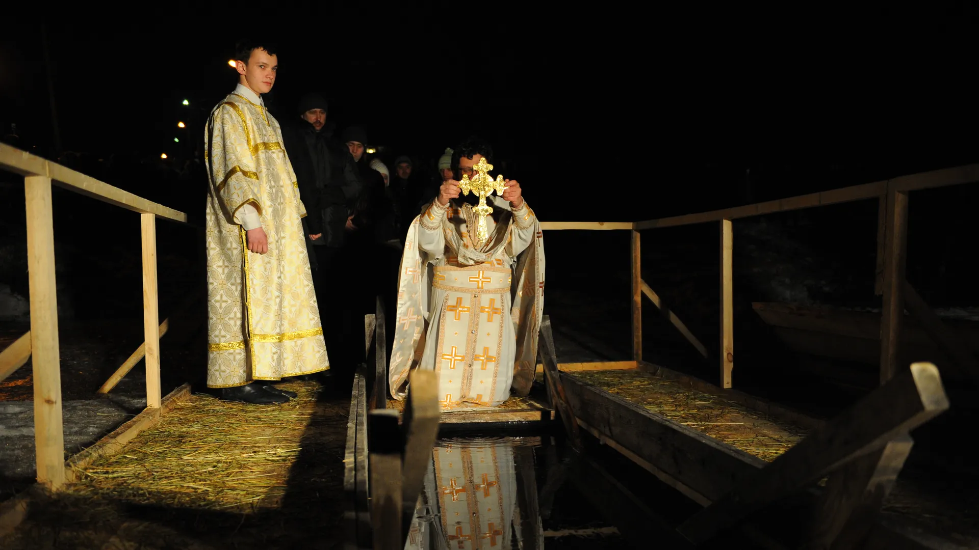 Крещенские купания в селе Былово