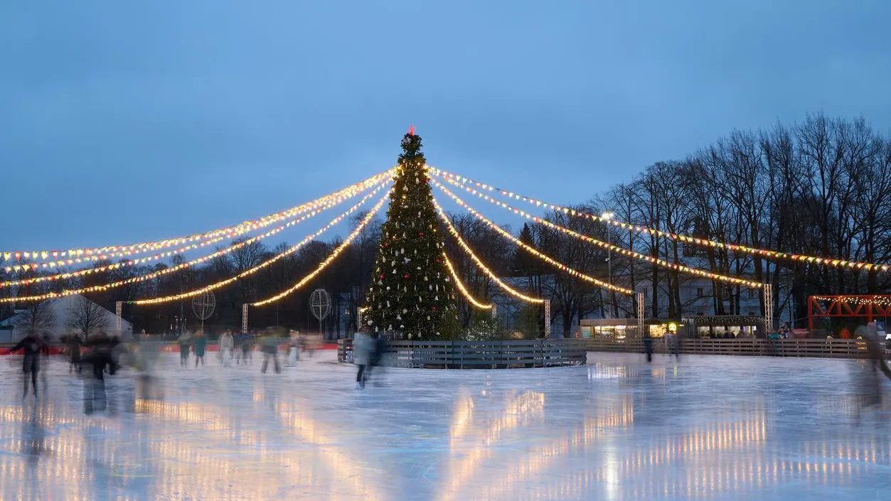 «Достать звезду с неба». Мужчина рухнул с десятиметровой высоты, пытаясь сорвать украшение с городской елки