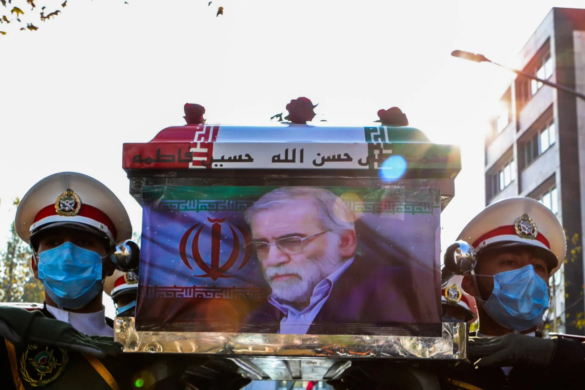 Прощание с Мохсеном Фахризаде. Iranian Defence Ministry Office/ZUMA Wire