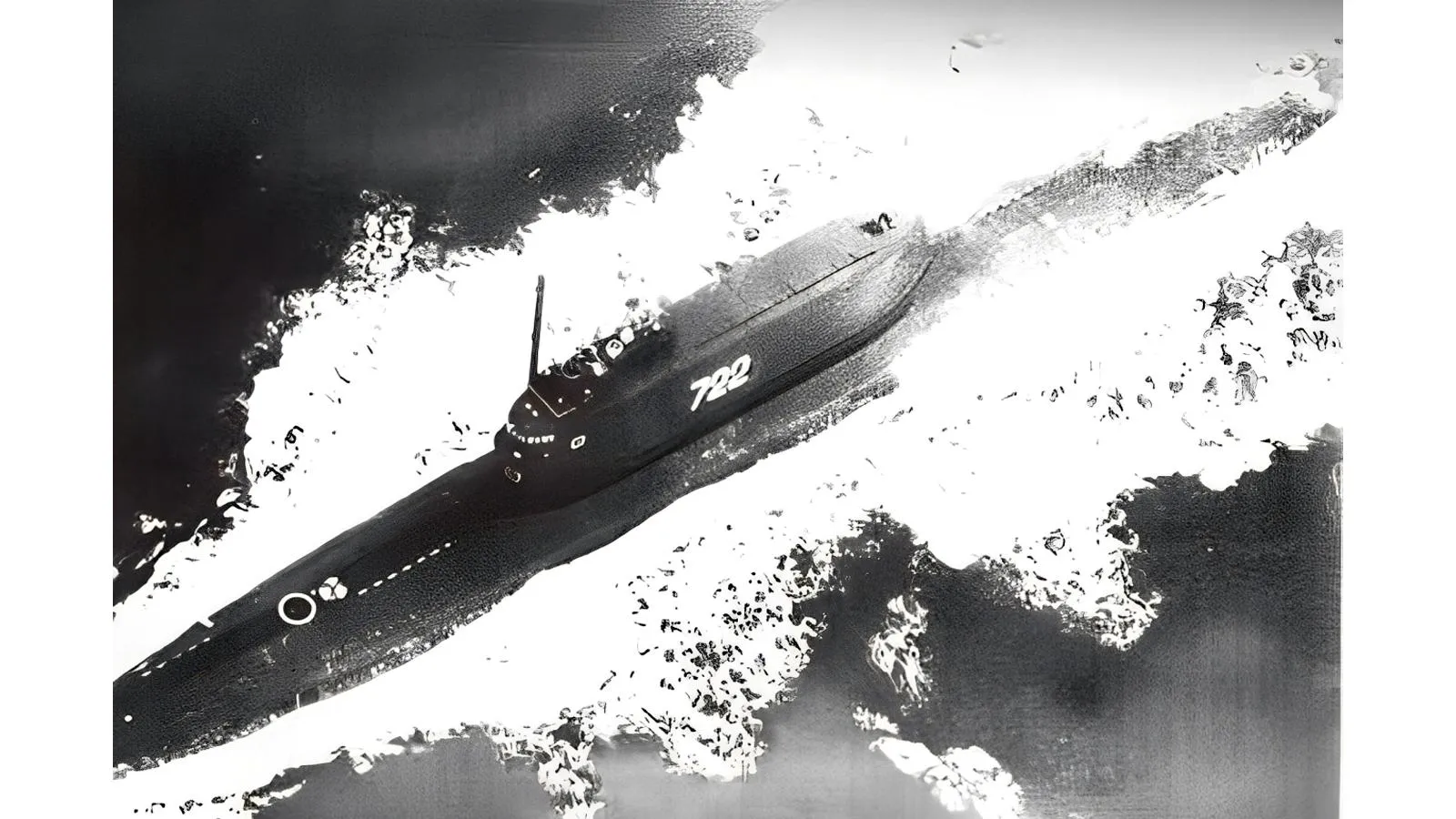 К-129 в 1968 году
