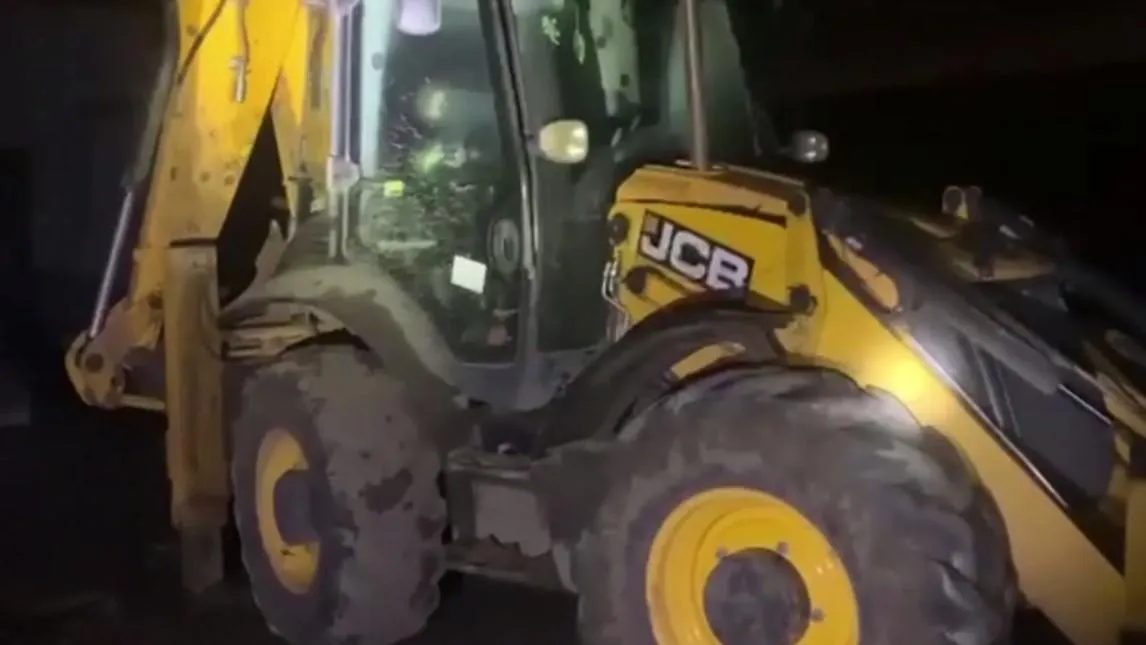 Скриншот из оперативного видео МВД