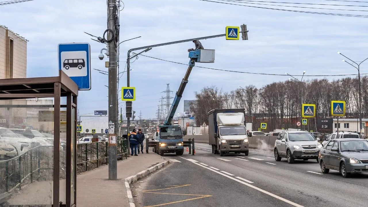Минтранс Подмосковья: ремонт светофоров провели в девяти округах