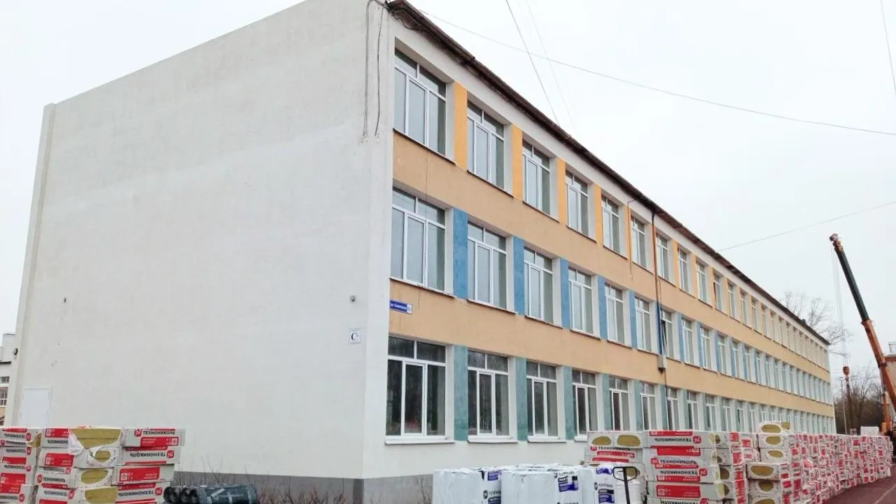 Отделочные работы стартовали в девятой школе Серпухова