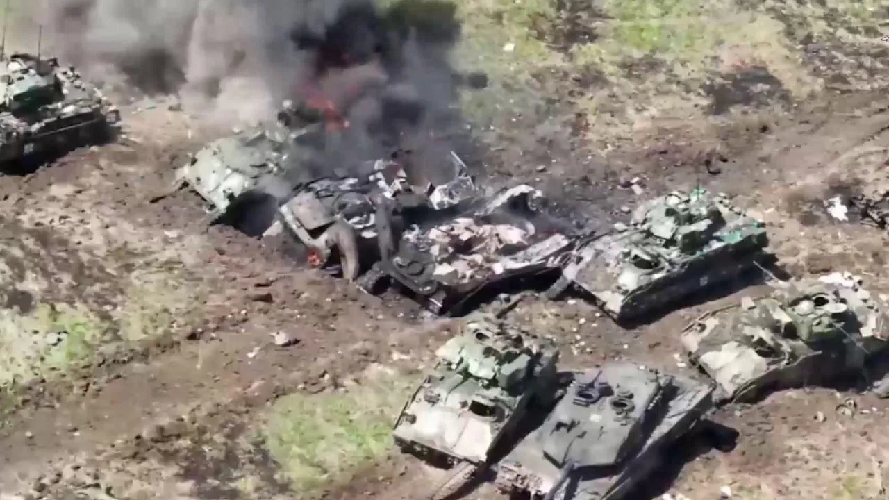 Уничтоженная техника ВСУ