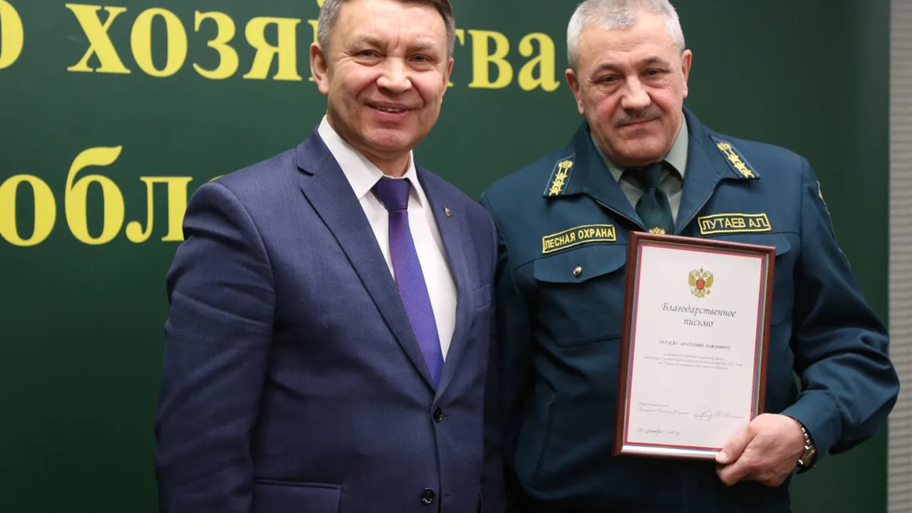 Не Дед Мороз, а лесничий Лутаев: особая награда нашла своего героя в лесничестве Наро-Фоминска