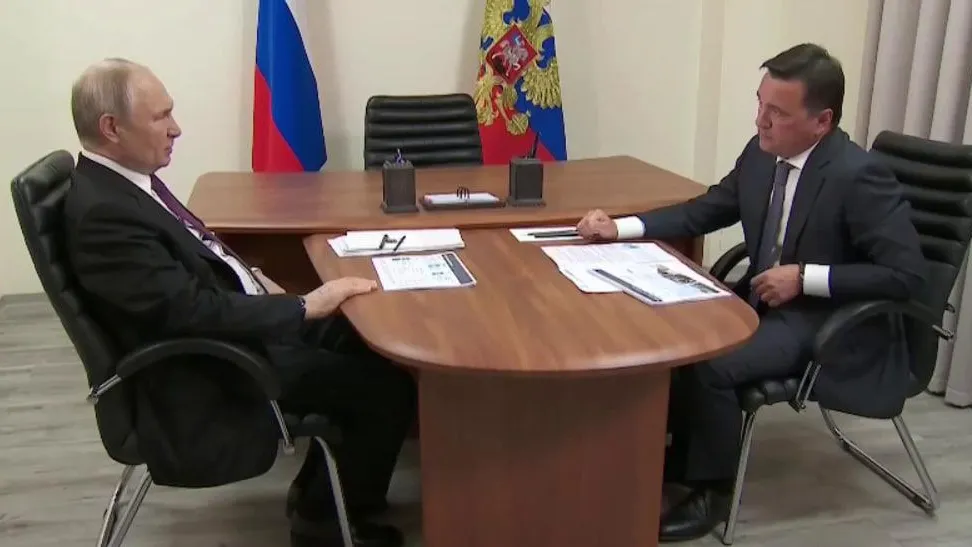 Скриншот видео из Telegram-канала Андрея Воробьева