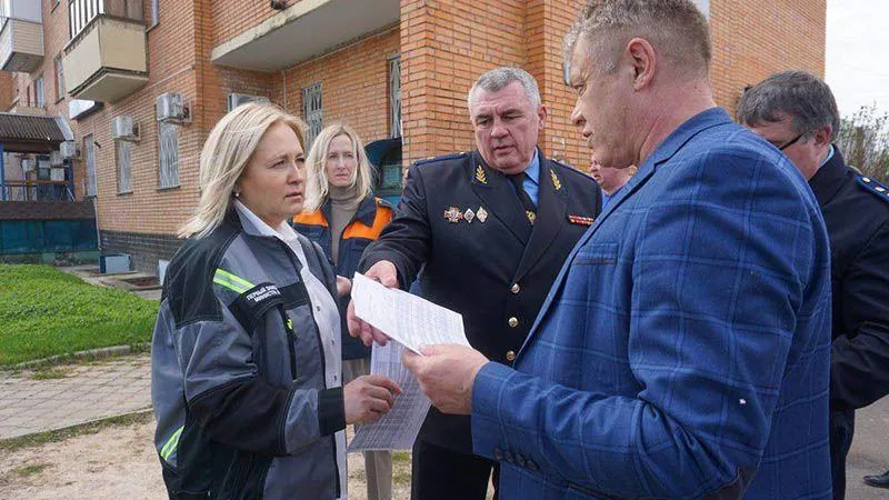 В Рузе проверили содержание многоквартирных домов