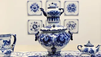 выставка Объединения «Гжель»