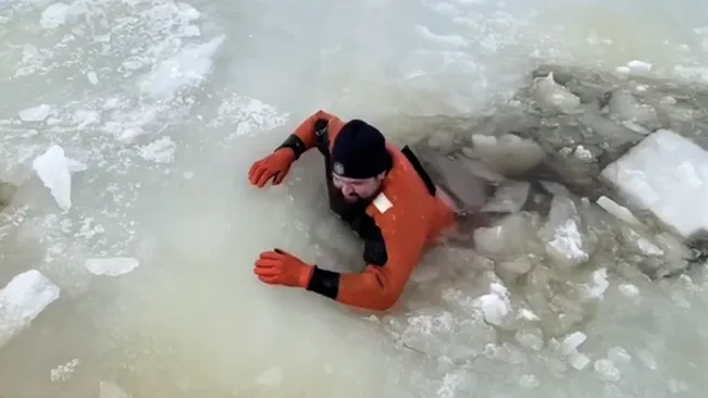 Фото: кадр видео ГКУ МО «Мособлпожспас»