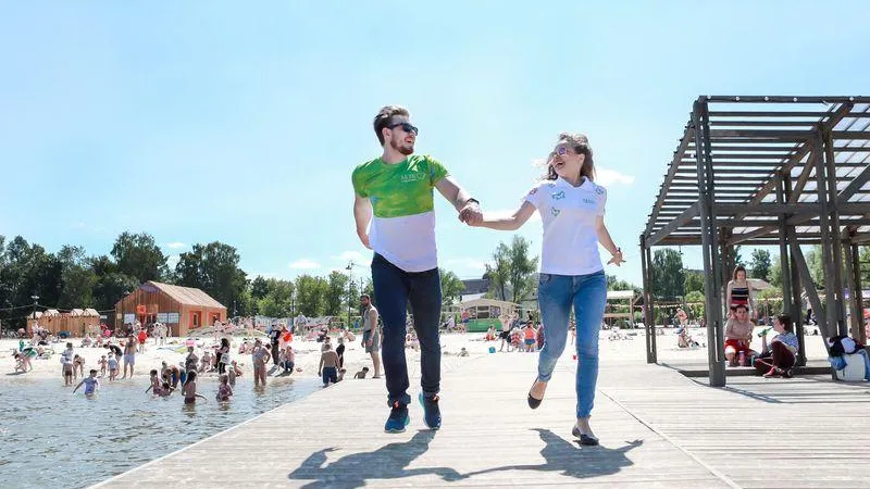 Карту пляжей опубликовали в Подмосковье