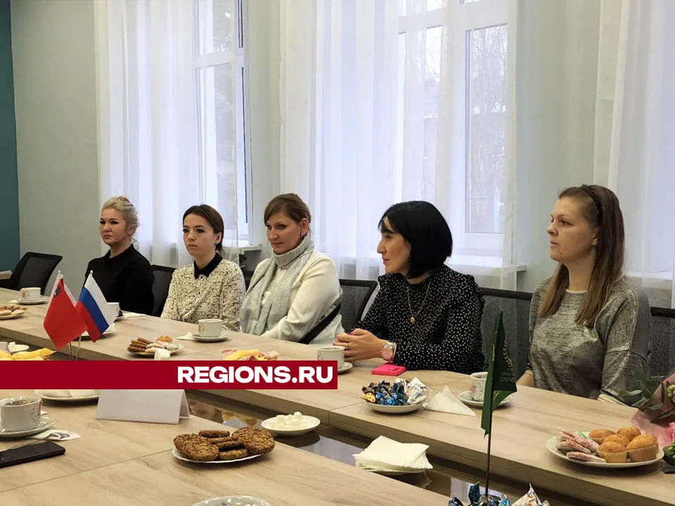 &nbsp;Жены участников СВО на встрече с представителями администрации Лосино-Петровского Фото: Валерия Тингаева