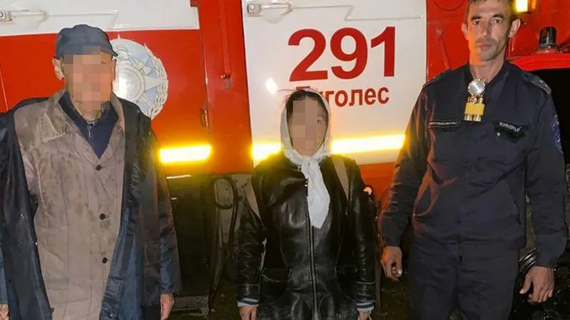 Пожилую пару, отправившуюся за клюквой, вывели из леса спасатели в Шатуре