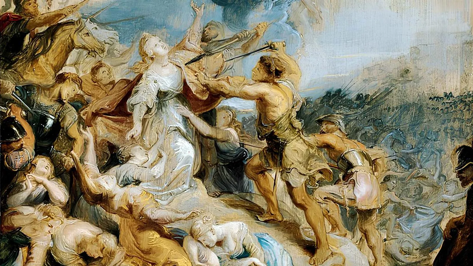 «Мученичество Святой Урсулы и одиннадцати тысяч Дев», Питер Пауль Рубенc