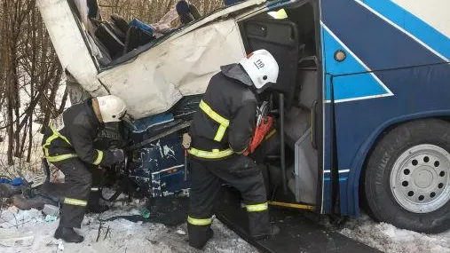 Автобус столкнулся с маршруткой в Мытищах, есть пострадавшие