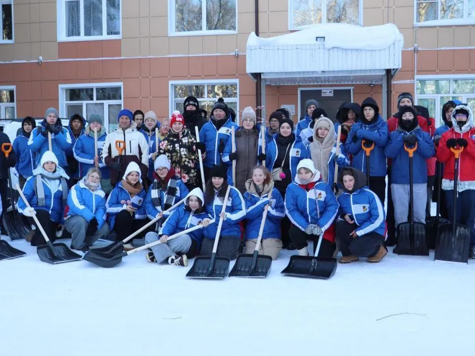 Студенты Подмосковья приняли участие в акции «Снежный десант РСО»
