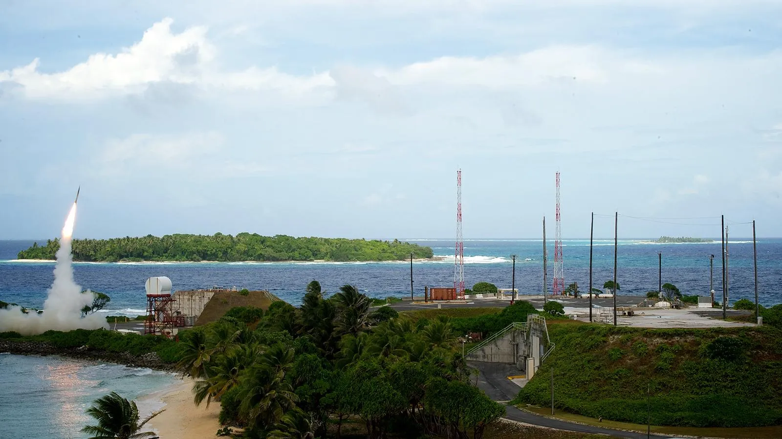 Атолл Кваджалейн. Andrew Hall