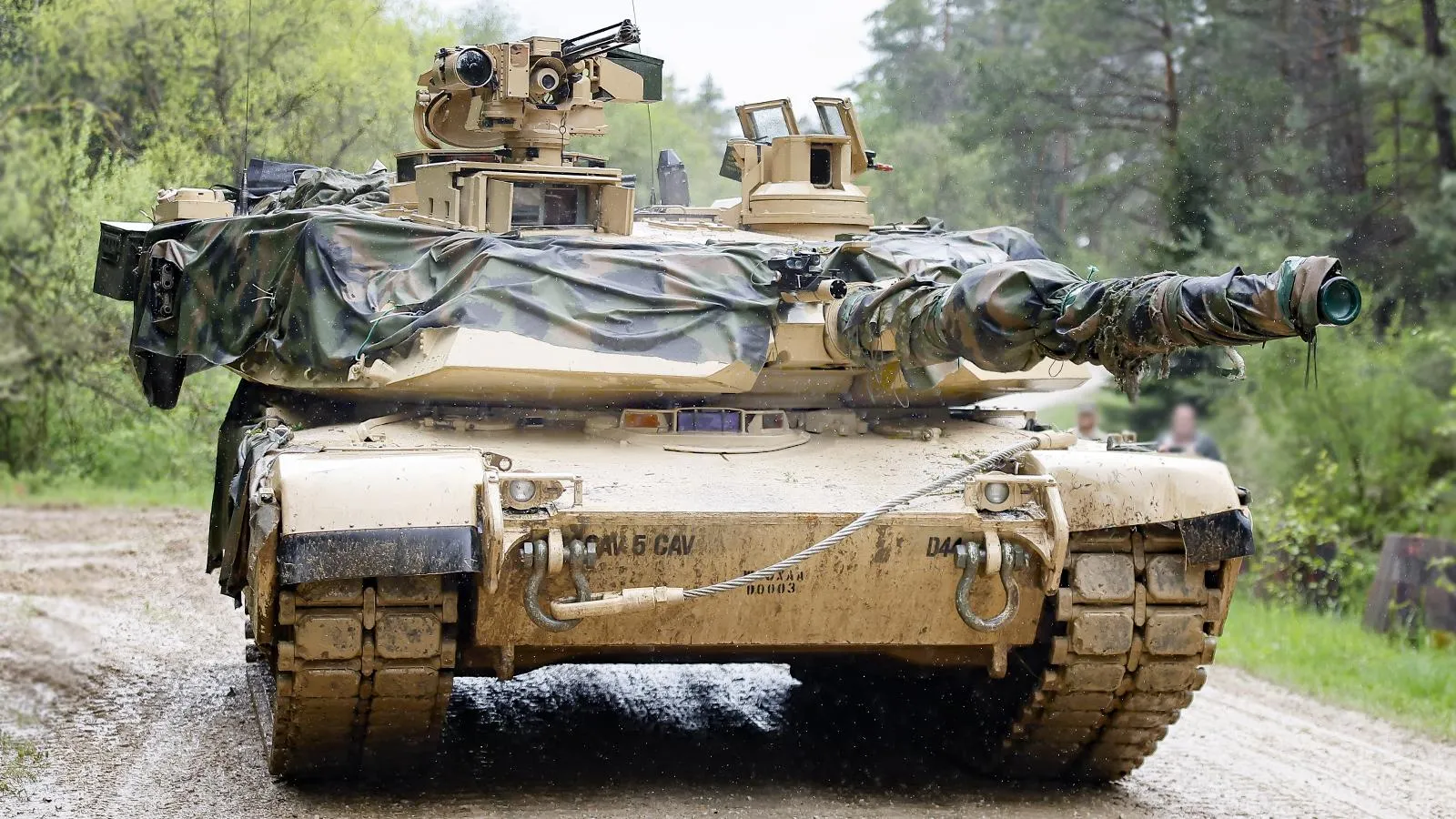 Танк Abrams M1A2. Фото: Daniel Löb