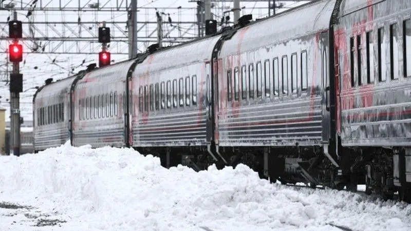 Электричка загорелась в Московской области